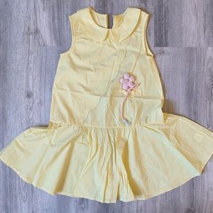 Designer girl’s dress(very new, flower can be removed)